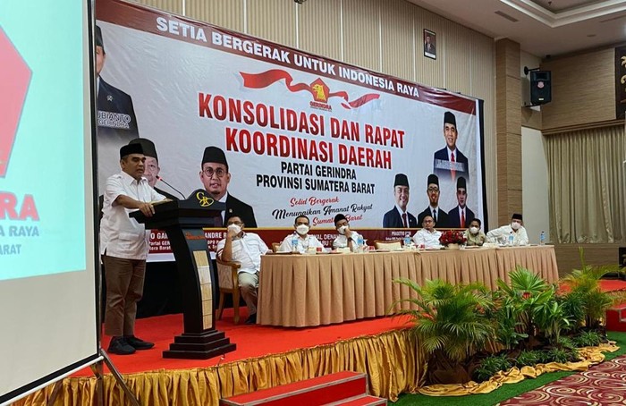 Rakor Gerindra Sumbar