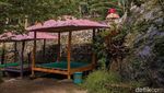 Foto Wai Batu Buat Ngadem, Wisata Alam Unik dari Polman