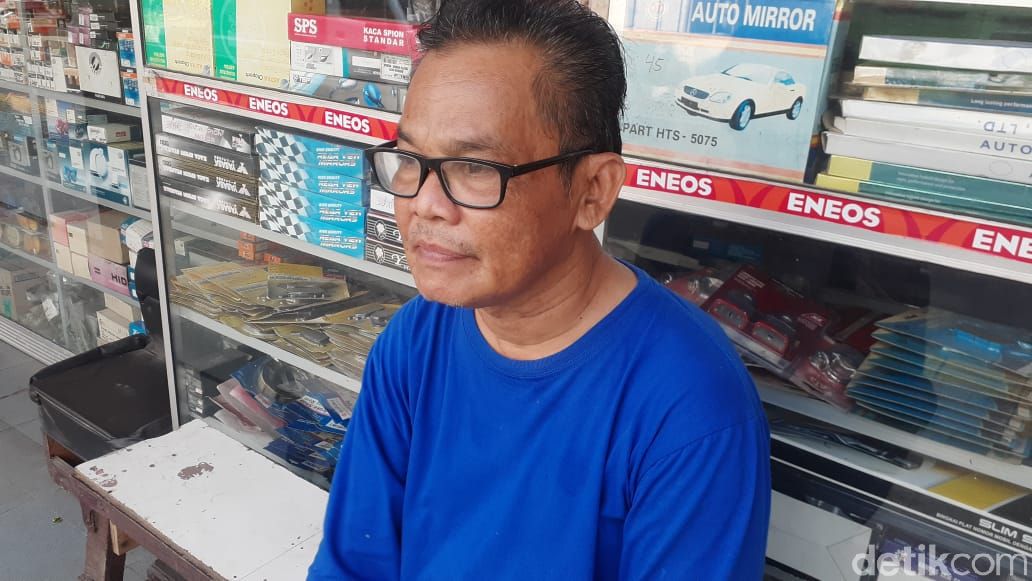 Yusuf, warga Lenteng Agung dekat Flyover Tapal Kuda. (Afzal NI/detikcom)