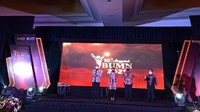 PT Jakarta Industrial Estate Pulogadung dinobatkan sebagai BUMN Terbaik Dalam Transformasi Bisnis & Organisasi pada ajang Anugerah BUMN 2021.