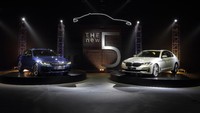 BMW Indonesia resmi memperkenalkan mobil sedan bisnis terbaru mereka BMW 520i M Sport dan BMW 530i Opulence. Kedua model Seri 5 terbaru sudah dirakit secara lokal di BMW Production Network 2, Gaya Motor, Jakarta, dengan harga jual mulai Rp 1,1 miliar off the road. Foto: Dok. BMW