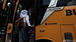 Potret Bus Sekolah di DKI Siap Antar Jemput Siswa Diuji Coba Belajar Tatap Muka