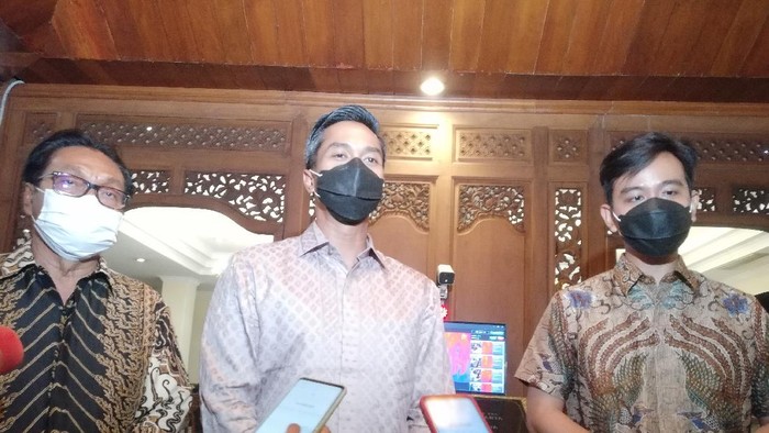 Caketum Kadin Anindya Bakrie bertemu Wali Kota Solo Gibran Rakabuming Raka