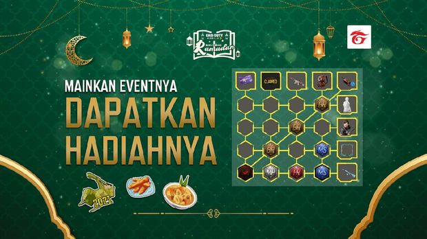 Dapatkan Berbagai Hadiah Gratis Dari Event Ramadhan Pertama di CODM