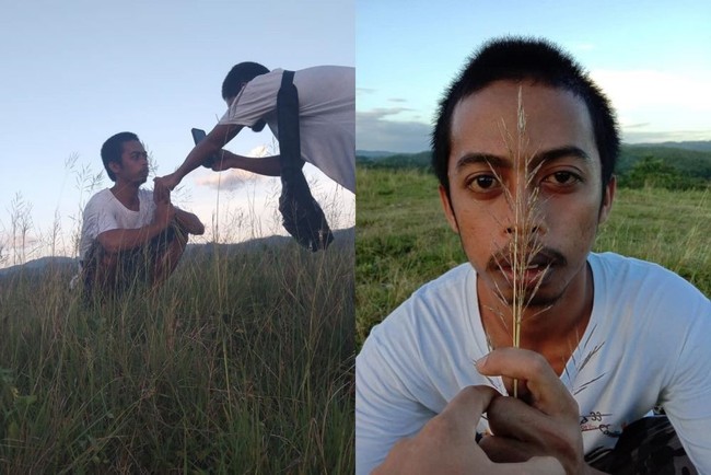 Teknik foto pakai ilalang ini hasilnya sungguh menakjubkan. Bikin nggak tahu lagi mau ngomong apa. Gimana nih menurutmu? Foto: Facebook/weedsdomco