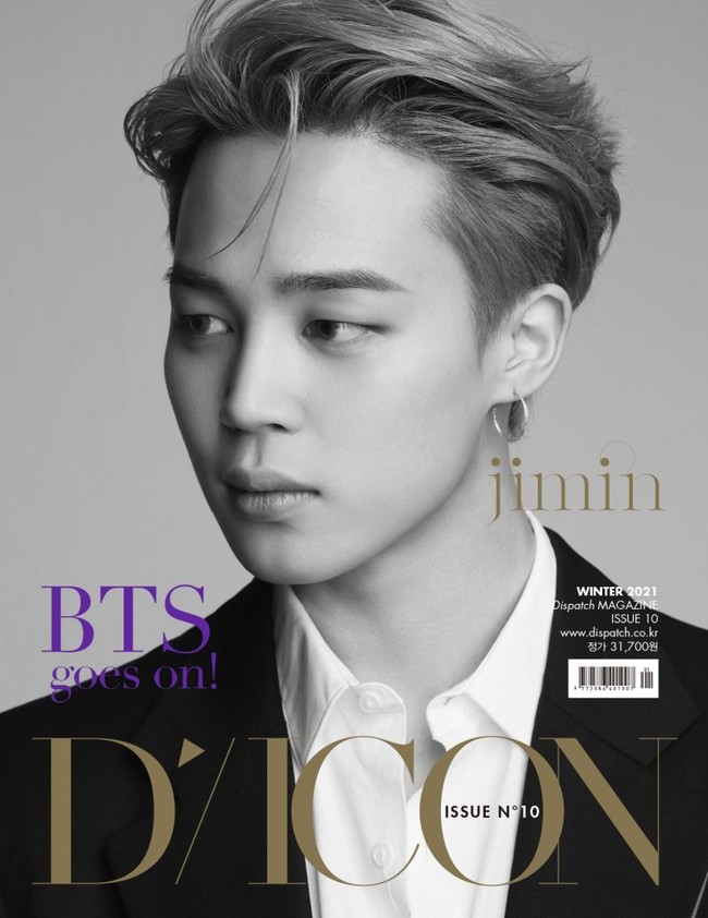 Menurut, para dokter bedah plastik Jimin BTS punya visual tampan yang membuat semua orang jatuh cinta padanya. Ia pun terlihat menawan saat mengenakan makeup. Foto: dok. DISPATCH Magazine