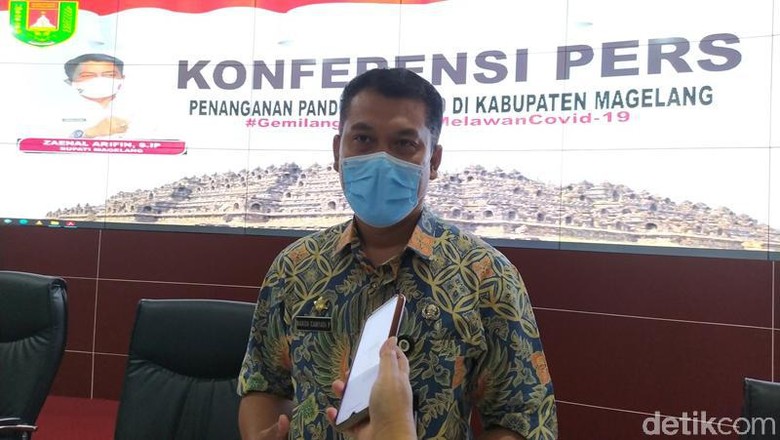 Juru Bicara Satgas Penanganan COVID-19 Kabupaten Magelang, Nanda Cahyadi Pribadi Juru Bicara Satgas Penanganan COVID-19 Kabupaten Magelang, Nanda Cahyadi Pribadi