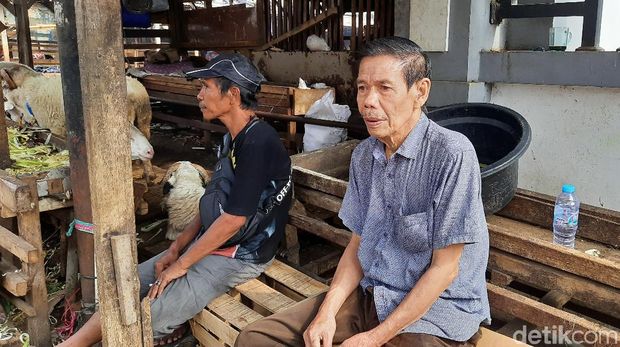 Kebakaran di Pasar Kambing