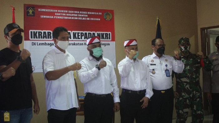 Napiter Lapas Cilegon Ikrar Setia ke NKRI