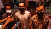 Anindya Bakrie mengaku membahas untuk pengembangan sekolah kejuruan atau SMK di Kota Solo agar bisa menciptakan enterpreneur baru. Foto: dok. Kadin