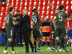 Kemenangan membuka jalan MU untuk lolos ke semifinal Liga Europa. Leg kedua sendiir akan digelar di Old Trafford, Manchester, 16 April mendatang. (Foto: AP/Fermin Rodriguez)