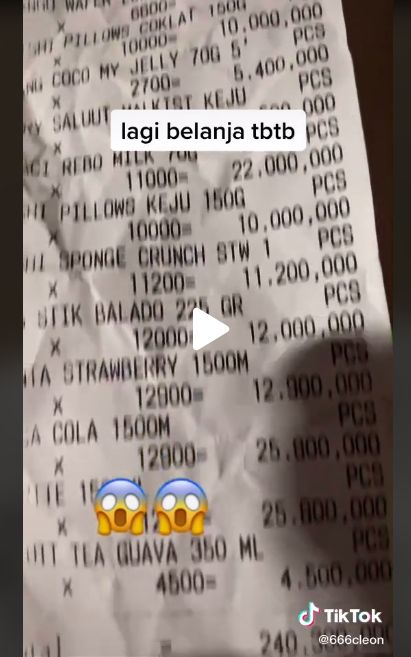 Viral Belanja Camilan Rp 250 Juta, Ini Fakta Sesungguhnya!