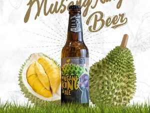 Unik! Kafe Ini Sediakan Bir Durian Musang King yang Harum Manis