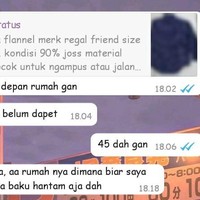 Pembeli yang kayak gini nih yang bikin penjual jadi darah tinggi. Yang sabar ya kalau dapet pembeli kayak gini.. Foto: Twitter/@txtdarionlshop