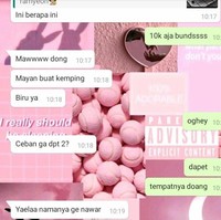 Yaudah gapapa lah dicicil beli aja dari tempatnya dulu. Siapa tau kalau udah ada uang lebih bisa kebeli semuanya kan.. Foto: Twitter/@txtdarionlshop