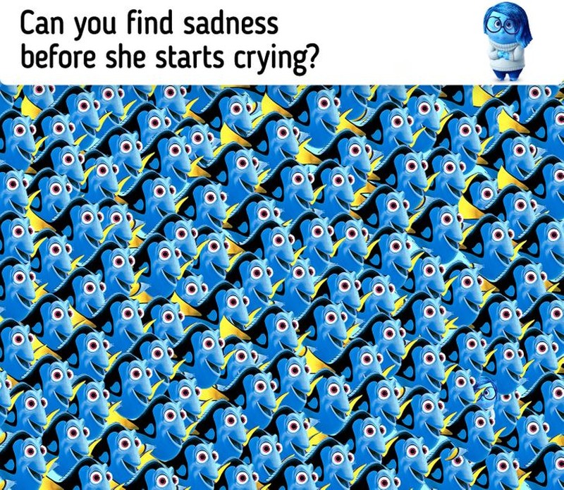 Fotoinet Uji Ketajaman Mata Dengan Mencari Karakter Kartun Tersembunyi