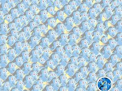 Uji Kecepatan Mata Dengan Mencari Karakter Kartun Tersembunyi