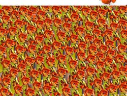 Uji Kecepatan Mata Dengan Mencari Karakter Kartun Tersembunyi