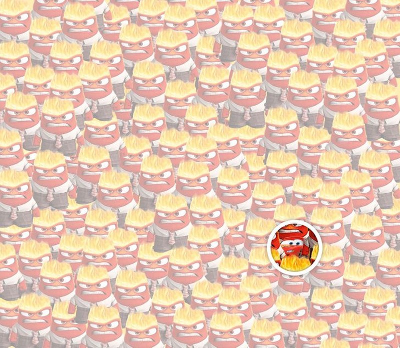 Fotoinet Uji Ketajaman Mata Dengan Mencari Karakter Kartun Tersembunyi