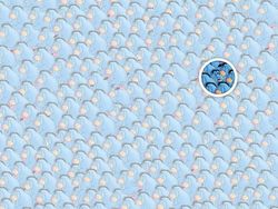 Uji Kecepatan Mata Dengan Mencari Karakter Kartun Tersembunyi