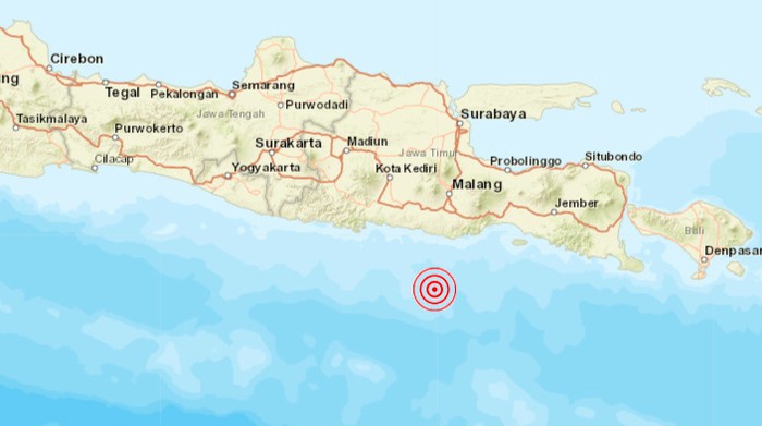 Gempa Malang M 6,7 10 April 2021. (Dok BMKG)