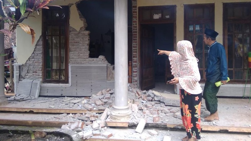 Terkini! Foto-foto Dampak Kerusakan Gempa Malang