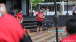 Momen PDIP Ajak Wartawan Terapkan Pola Hidup Sehat