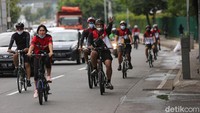 Ketua Panitia Gowes Deddy Sitorus menambahkan, acara ini berlangsung dengan protokol kesehatan Covid-19 yang ketat. Deddy juga menyampaikan terima kasih kepada awak media atas partisipasinya. 