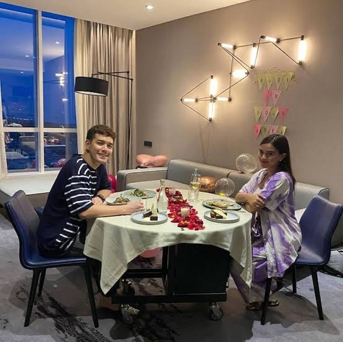 Romantisnya Audi Marissa dan Anthony Xie Saat Makan Malam Bersama