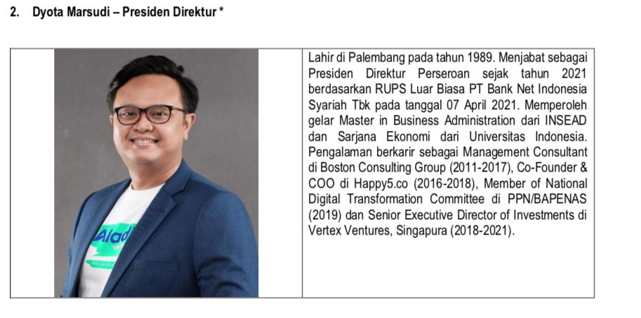 Dyota Marsudi/Dok Bank Aladin Syariah Dyota Marsudi/Dok Bank Aladin Syariah