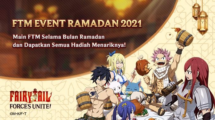 Gebyar Ramadhan FAIRY TAIL: Forces Unite! Bertabur Hadiah In-game dan Mount Keren!