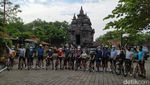 Foto: Gowes Asyik dari Prambanan Hingga Keliling Borobudur