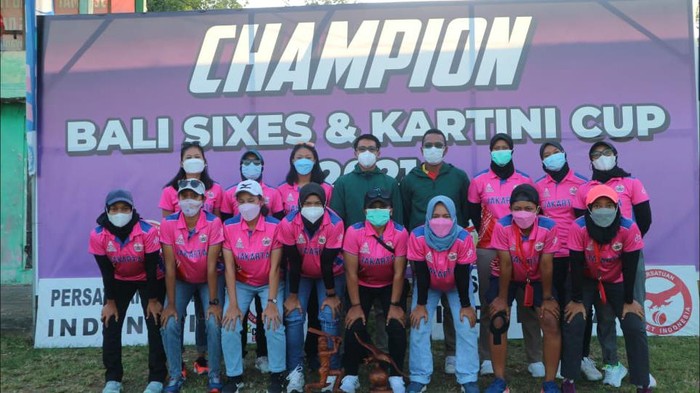 Bali Juara Turnamen Cricket Kartin Cup