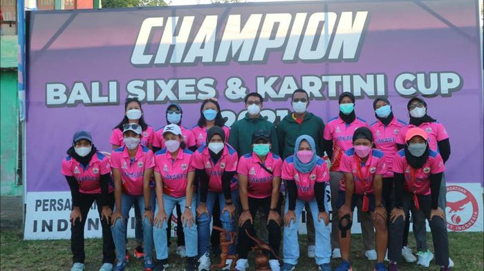 Kartini Cup Bali Juara Turnamen Cricket Kartin Cup