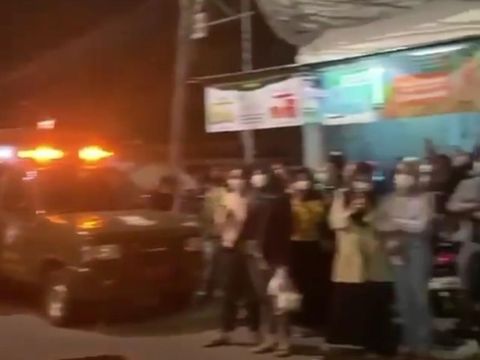 Konser musik di Tangerang (Foto: tangkapan layar)