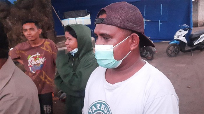 Korban selamat banjir,  Yosep Taran Nubi, warga Desa Nelelamadike, Ila Boleng, Flores Timur, NTT