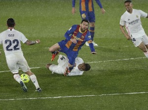Madrid Vs Barcelona: Messi Mejan di 7 El Clasico Beruntun