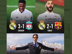 Meme Messi Tersangka Kekalahan Barcelona dari Madrid