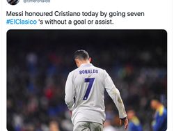 Meme Messi Tersangka Kekalahan Barcelona dari Madrid