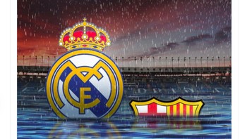 Real Madrid sukses menenggelamkan sang musuh bebuyutan, Barcelona. Foto: Twitter
