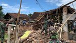 Momen Gubernur Khofifah Tinjau Lokasi Terdampak Gempa Malang