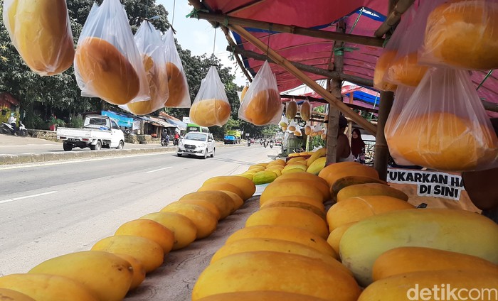 Timun suri jadi buah favorit saat bulan Ramadhan karena kerap dijadikan menu buka puasa. Pedagang timun suri pun mulai bermunculan jelang Ramadhan di Bogor.