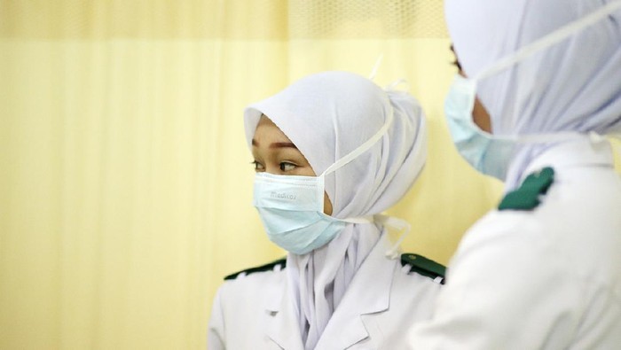 perawat Portrait of nurse assistants in hospital, Malaysia.