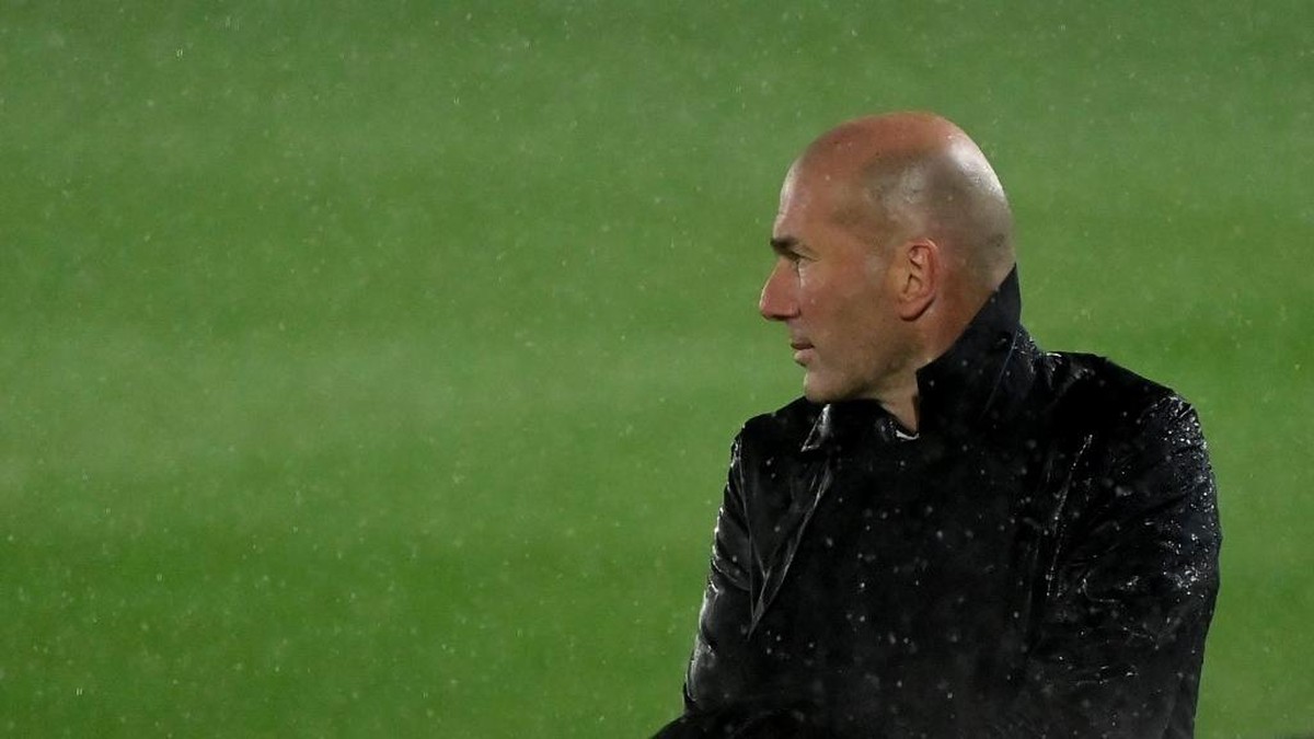 Zidane Masih Sakti di El Clasico. Foto: AFP/JAVIER SORIANO