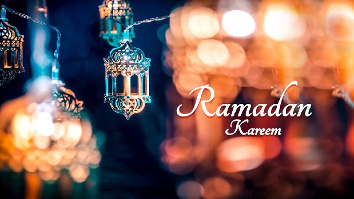 Ramadan Kareem Colorful Background  2020, Beautiful Traditional lantern light lamp, Islamic Decoration concept image Eid Mubarak