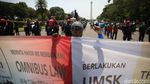 Buruh Kembali Demo Tolak Omnibus Law