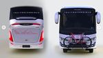 Begini Desain dan Livery Bus Laksana Edisi Merdeka Karya Seniman Lokal