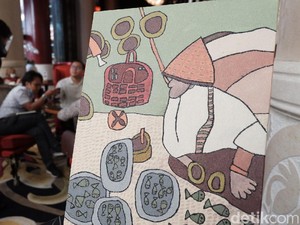 Melihat Hasil Karya Anak Berkebutuhan Khusus di Hotel Trans Bandung
