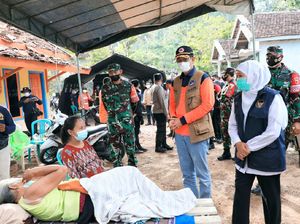 792 Jiwa Mengungsi di Tiga Kecamatan Dampak Gempa Malang
