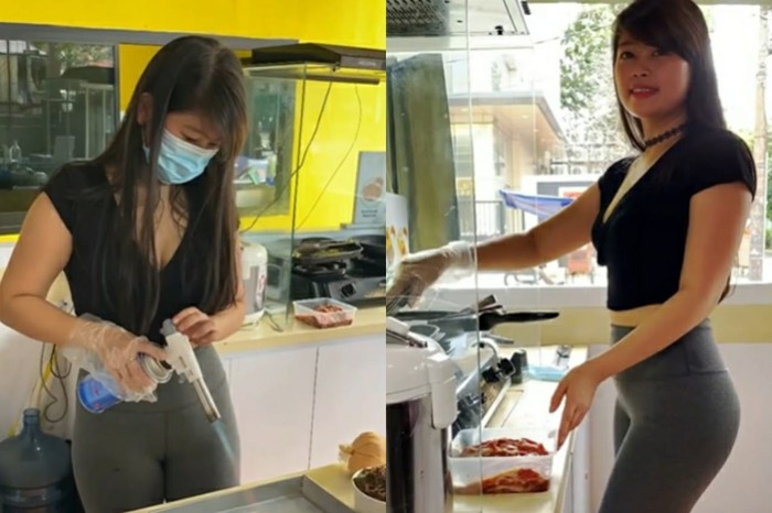 Mantan model jualan rice bowl Mantan Model yang Cantik dan Seksi Ini Tak Gengsi Jualan Rice Bowl